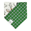 Kittens Celebrate St Patricks Day - Pet dog cat snap on reversible pet bandana accessories