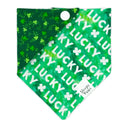 Lucky Lucky Lucky - Pet dog cat snap on reversible pet bandana accessories