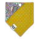 Starry Easter Eggs - Pet dog cat snap on reversible pet bandana accessories
