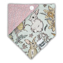 Easter Bunny Floral Spring Garden - Pet dog cat snap on reversible pet bandana accessories