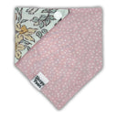 Easter Bunny Floral Spring Garden - Pet dog cat snap on reversible pet bandana accessories
