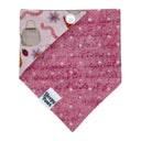 Gardening in Spring - Pet dog cat snap on reversible pet bandana accessories