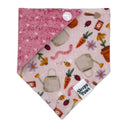 Gardening in Spring - Pet dog cat snap on reversible pet bandana accessories
