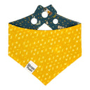 Cozy campfire smores - Pet dog cat snap on reversible pet bandana accessories