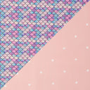 Mermaid - Pet dog cat snap on reversible pet bandana accessories