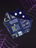 Nevermore Nights - Gothic Wednesday Addams - @angelkittiess' Birthday Bandana - Pet dog cat snap on reversible pet bandana accessories