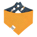 Under the Moonlit Spell - witchcraft wizard magic potion crystals - Pet dog cat snap on reversible pet bandana accessories